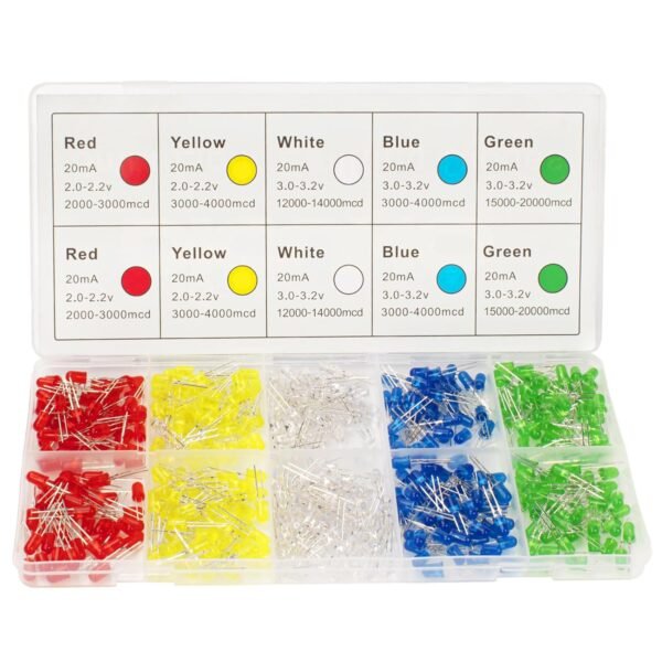 450pcs 5mm LED Diode